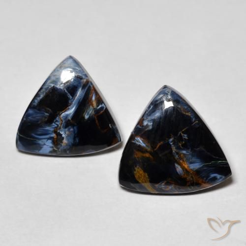 7.16ctw Natural Multicolorido Pietersite, Trilhão, Opaco