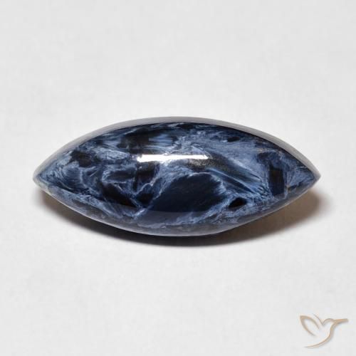 5.51ct Natural Multicolorido Pietersite, Marquesa, Opaco