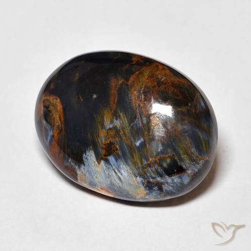 Pietersite Multicolorido Natural 10.88ct, oval, Opaco