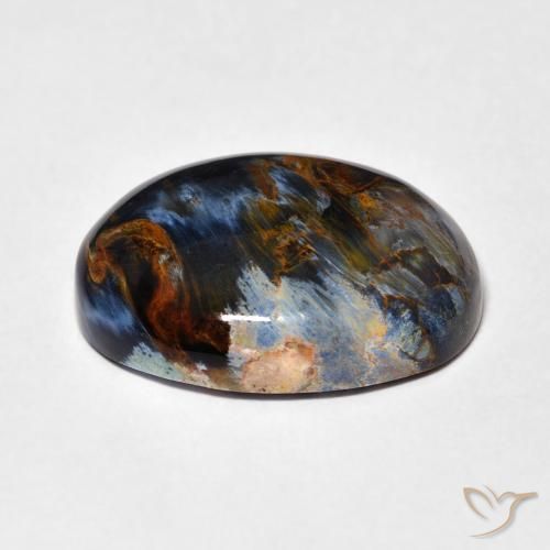Pietersite Multicolorido Natural 10.88ct, oval, Opaco