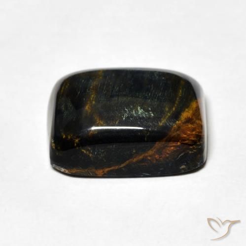 Pietersite Multicolorido Natural 7.84ct, Almofada, Opaco