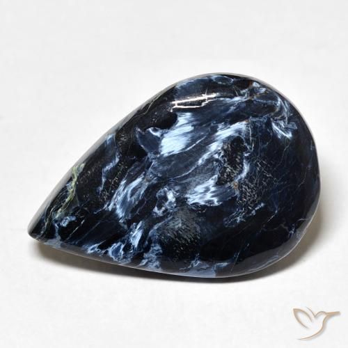 11.81ct Natural Multicolorido Pietersite, Formato de pêra, Opaco