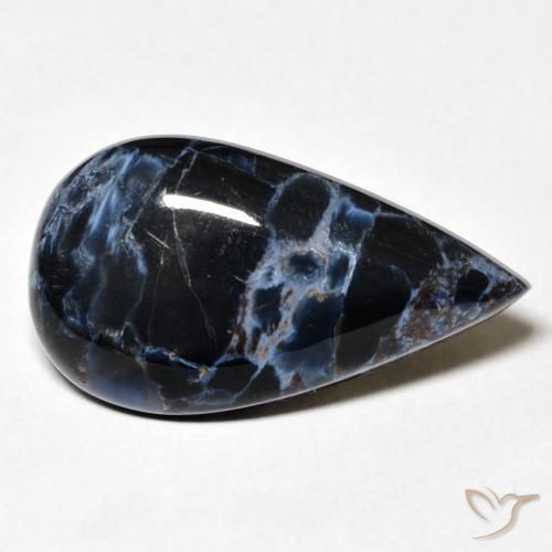 Pietersite Multicolorido Natural 9.10ct, Formato de pêra, Opaco