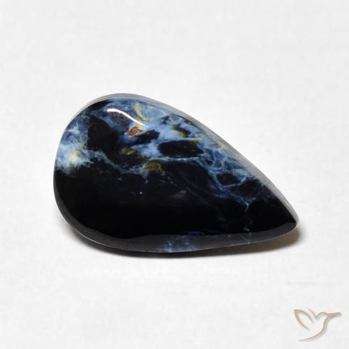 Pietersite Multicolorido Natural 2.46ct, Formato de pêra, Opaco