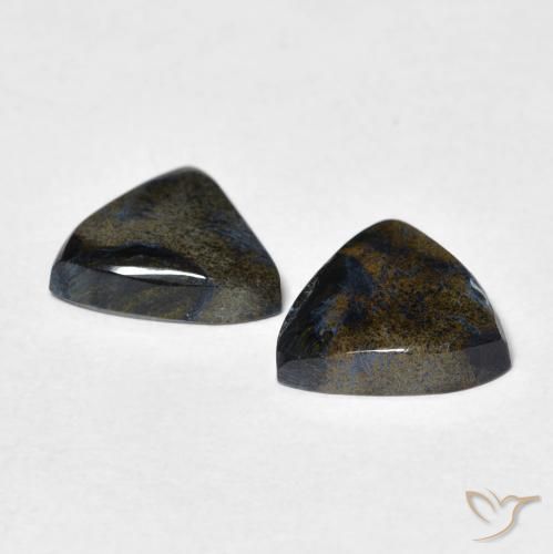 Pedras preciosas de Pietersite Multicolorido natural de 3.35 ct, Trilhão, Opaco