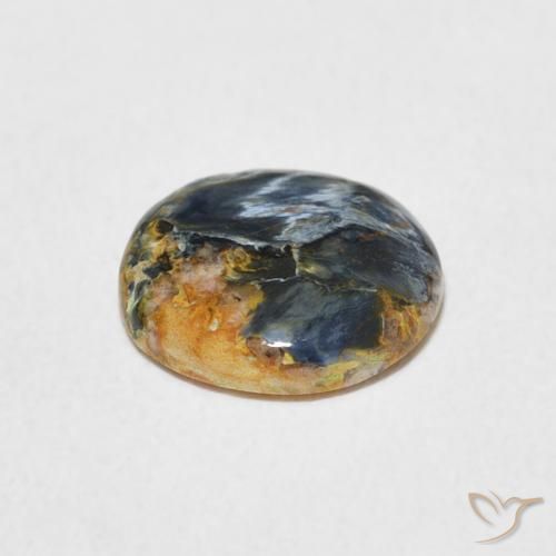 Pietersite Multicolorido Natural 1.40ct, Redondo, Opaco