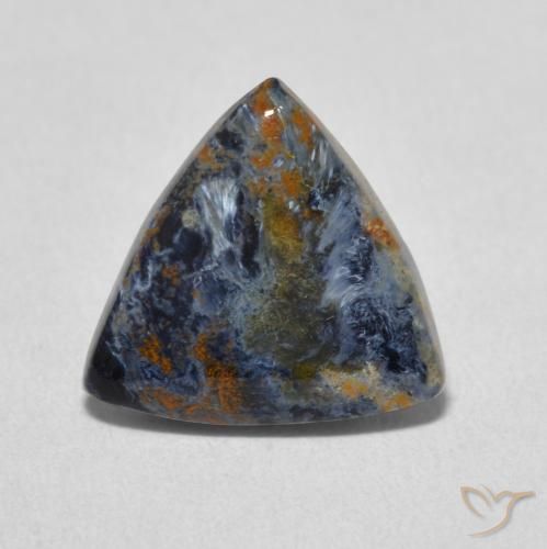 3.10ct Natural Multicolorido Pietersite, Trilhão, Opaco
