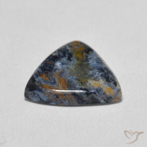Pietersite Multicolorido Natural 3.10ct, Trilhão, Opaco