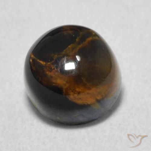 1.14ct Natural Multicolorido Pietersite, Redondo, Opaco