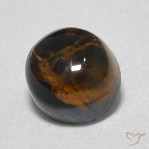 Pietersite Multicolorido Natural 1.14ct, Redondo, Opaco