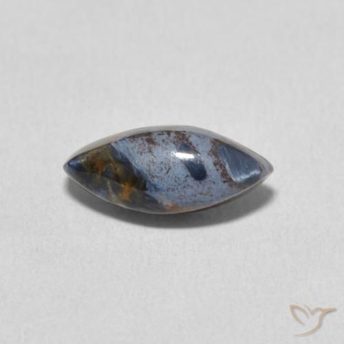 1.44ct Natural Multicolorido Pietersite, Marquesa, Opaco