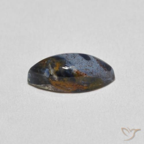 Pietersite Multicolorido Natural 1.44ct, Marquesa, Opaco