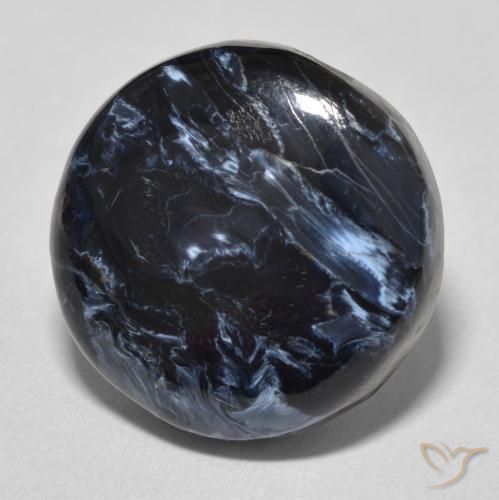 Pietersite Multicolorido Natural 12.49ct, Redondo, Opaco