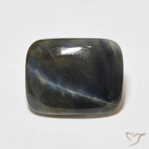 3.64ct Natural Multicolorido Pietersite, Almofada, Opaco