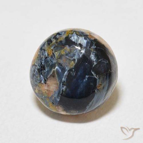 Pietersite Multicolorido Natural 3.10ct, Redondo, Opaco