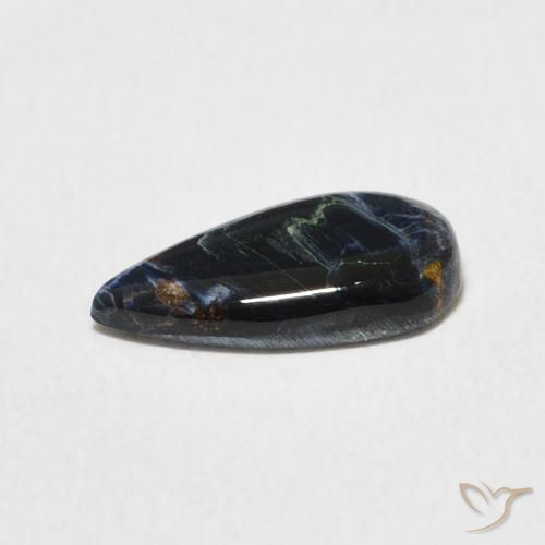 Pietersite Multicolorido Natural 1.17ct, Formato de pêra, Opaco