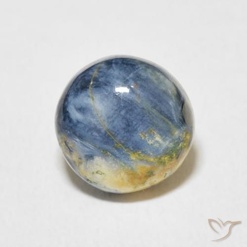 2.06ct Natural Multicolorido Pietersite, Redondo, Opaco