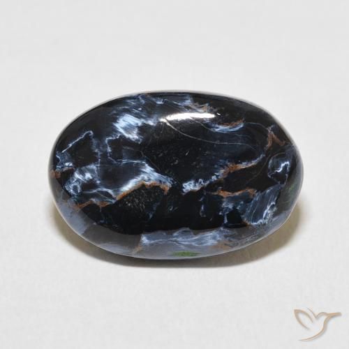 7.04ct Natural Multicolorido Pietersite, oval, Opaco