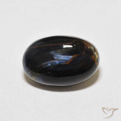 6.38ct Natural Multicolorido Pietersite, oval, Opaco