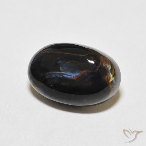 Pietersite Multicolorido Natural 6.38ct, oval, Opaco