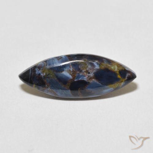 3.36ct Natural Multicolorido Pietersite, Marquesa, Opaco