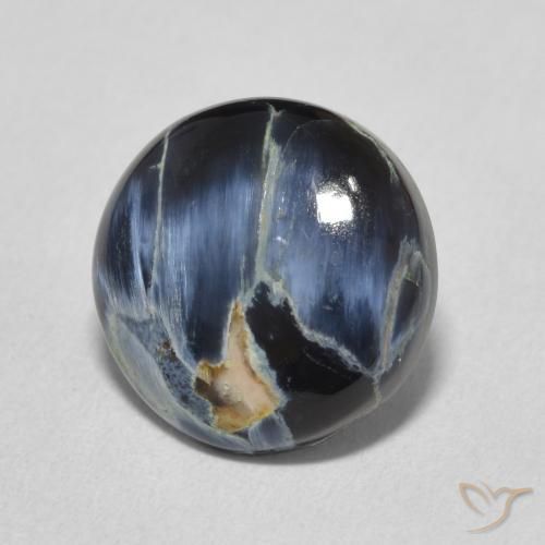 Pietersite Multicolorido Natural 3.64ct, Redondo, Opaco