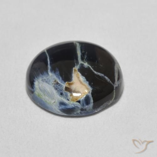 Pietersite Multicolorido Natural 3.64ct, Redondo, Opaco