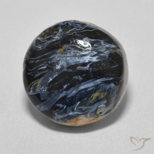 6.13ct Natural Multicolorido Pietersite, Redondo, Opaco