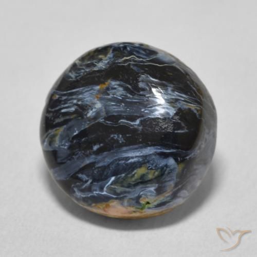 Pietersite Multicolorido Natural 6.13ct, Redondo, Opaco