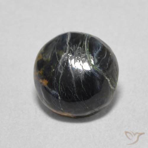 1.39ct Natural Multicolorido Pietersite, Redondo, Opaco