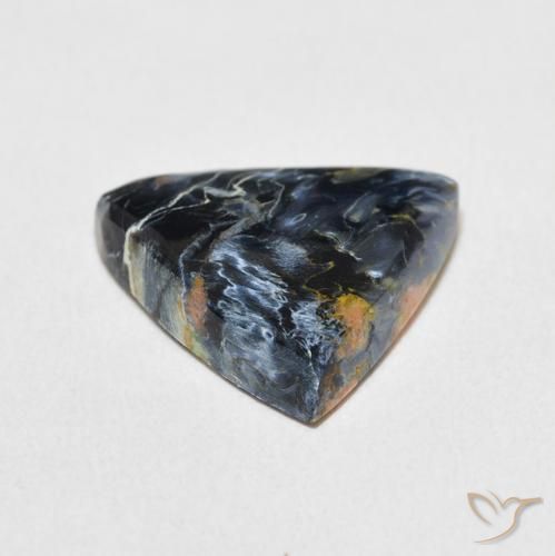 Pietersite Multicolorido Natural 4.62ct, Trilhão, Opaco