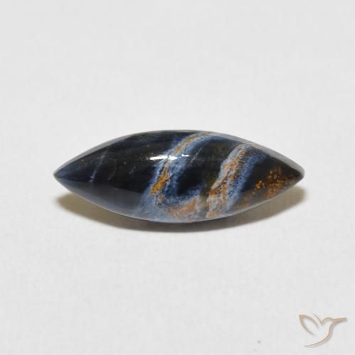 2.11ct Natural Multicolorido Pietersite, Marquesa, Opaco