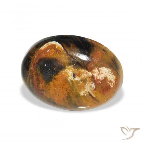 Pietersite Multicolorido Natural 10.45ct, oval, Opaco