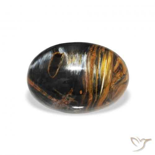 4.31ct Natural Multicolorido Pietersite, oval, Opaco