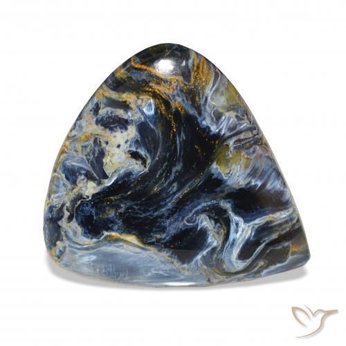 Pietersite Multicolorido Natural 43.05ct, Formato de pêra, Opaco