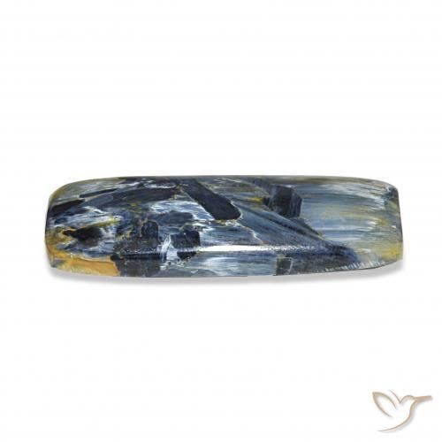 Pietersite Multicolorido Natural 23.52ct, baguete, Opaco