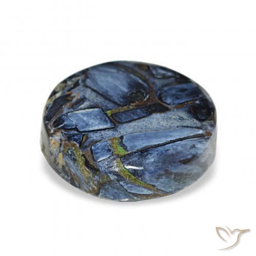 Pietersite Multicolorido Natural 7.79ct, Redondo, Opaco