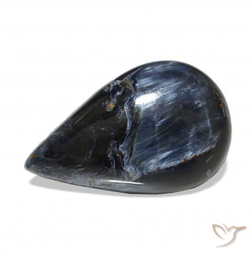 Pietersite Multicolorido Natural 6.89ct, Formato de pêra, Opaco