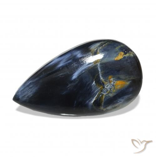 Pietersite Multicolorido Natural 7.15ct, Formato de pêra, Opaco