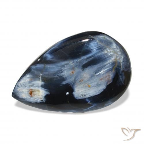 12.13ct Multicolorido Pietersite, Formato de pêra, Opaco