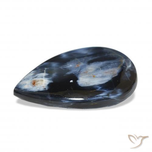 Pietersite Multicolorido Natural 12.13ct, Formato de pêra, Opaco