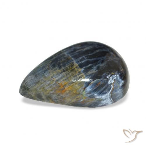 Pietersite Multicolorido Natural 6.23ct, Formato de pêra, Opaco
