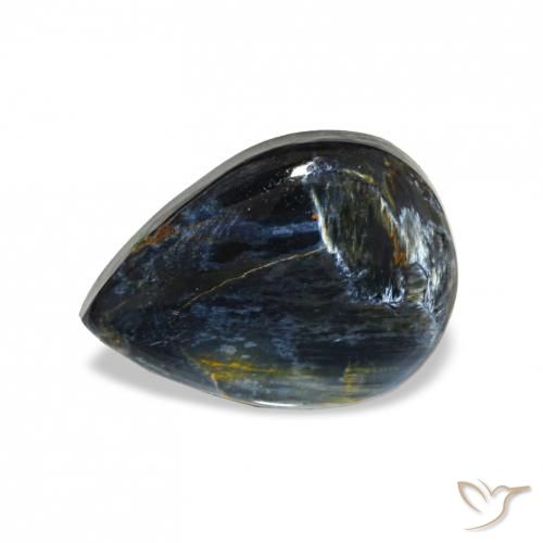 Pietersite Multicolorido Natural 2.60ct, Formato de pêra, Opaco