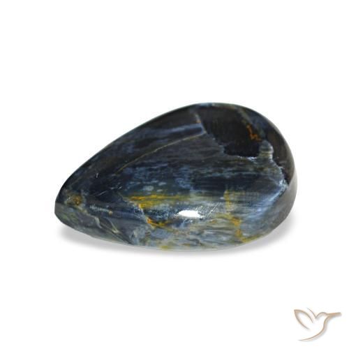 Pietersite Multicolorido Natural 2.60ct, Formato de pêra, Opaco