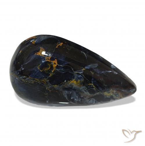 Pietersite Multicolorido Natural 9.28ct, Formato de pêra, Opaco