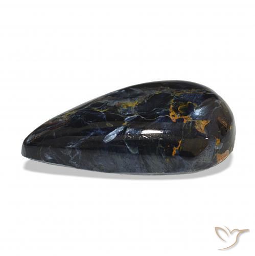 Pietersite Multicolorido Natural 9.28ct, Formato de pêra, Opaco