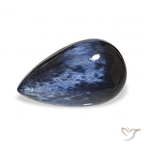 5.10ct Multicolorido Pietersite, Formato de pêra, Opaco