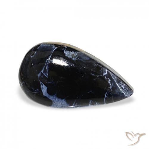 Pietersite Multicolorido Natural 7.18ct, Formato de pêra, Opaco