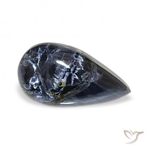 Pietersite Multicolorido Natural 4.29ct, Formato de pêra, Opaco