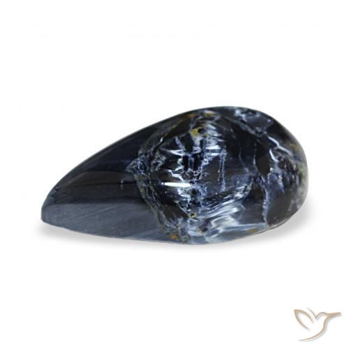 Pietersite Multicolorido Natural 4.29ct, Formato de pêra, Opaco